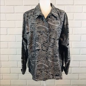 Non-Iron Gold Label Investments Blouse